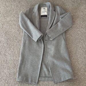 Aritzia Gray Pea Coat